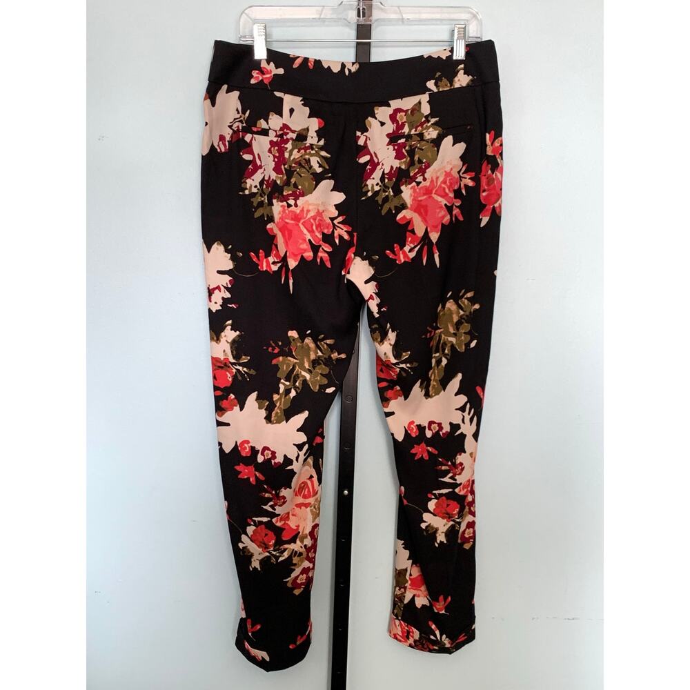 LOFT Drapey Floral Marisa Fit Pants Size 6 - Picture 7 of 10